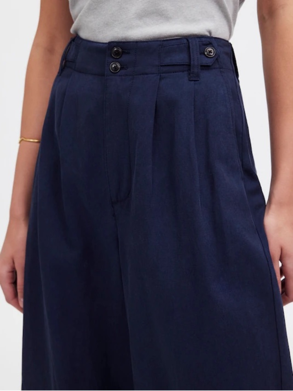 Madewell Harlow Pants in Navy